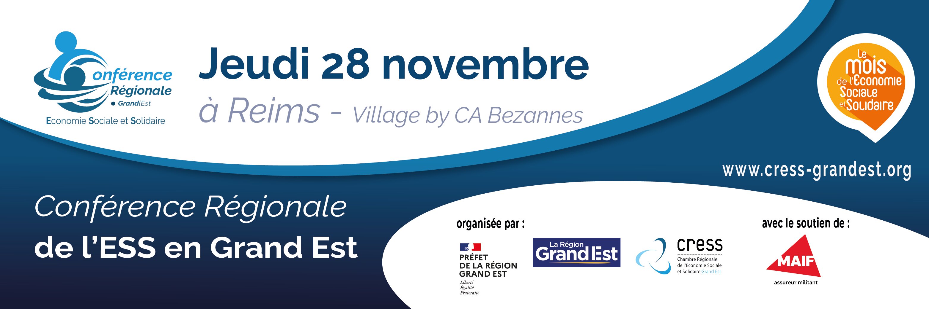 [EVENEMENT] - Conférence Régionale de l'ESS en Grand Est